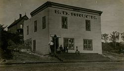 E. D. Bruce building with Post Office