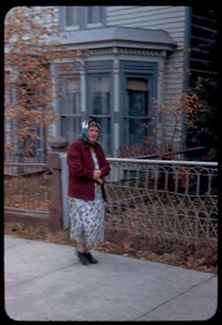 Woman on a Leadville Street
