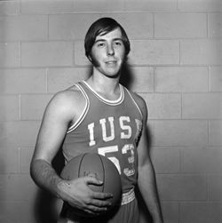 IU South Bend men's basketball player (number 53), 1970s