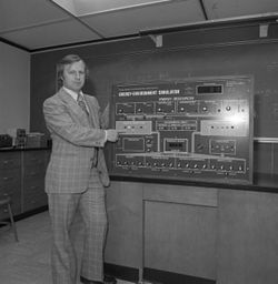 Energy-Environment Simulator at IU South Bend, 1970s