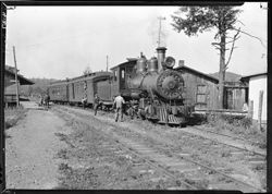 Narrow gauge railroad, Pineola, N.C.