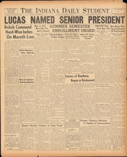 Thumbnail for 1943-03-27, Indiana Daily Student