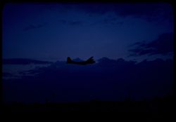 tokyo to Washington B-29 takes  off from Chgo Airport after refeuling. 6:30pm