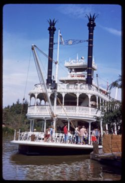 Steamboat Mark Twain Disneyland