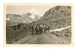Section men on Trans Andean Railway