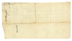1799, Oct. 1 - MacGregor, Lexingotn, Kentucky. Promissory note to Samuel Muker of Philadelphia, Pennsylvania, for $230.67.