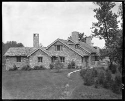 "Old Timbers" lodge, owned by A. Thomson