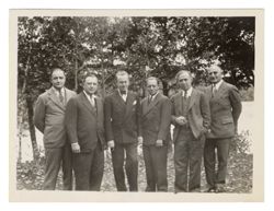 Roy W. Howard, Lee Wood, Robert Bender, Fred S Ferguson, W.N. Hurlbert, William G. Chandler