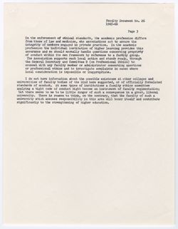 26: Letter from Ralph Fuchs about Ethical Standards in Faculty Use of Library and Related Matters, 01 March 1966