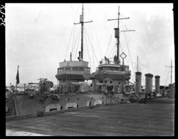 Coast Guard destroyers, Parris Island docks