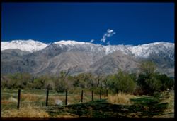Inyo Mtns. of California seen from Lone Pine.