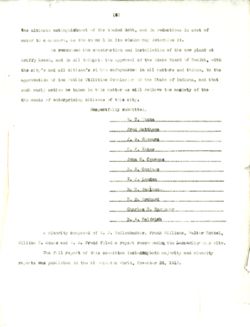 Water situation, Correspondence re., 1913