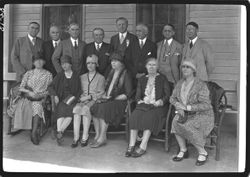 Group of professors, etc., from I.U. at Nashville House