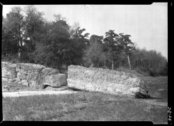 Closeup of the fort wall