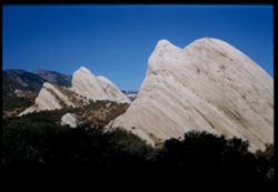Rocks along Cal. Hwy 138 near Cajon Pass, San Bernadino county Cushman