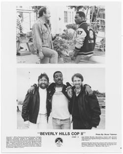Beverly Hills Cop II production still