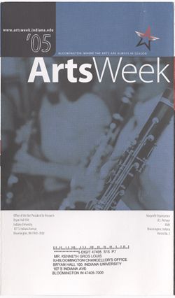 Arts Week, 11 Feb 2005