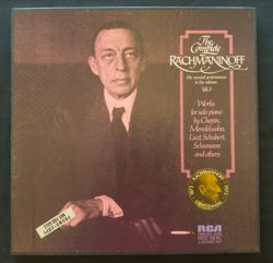 The Complete Rachmaninoff Vol. 3  RCA Records: New York City,