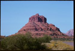 Red pyramid south of Sedona Arizona