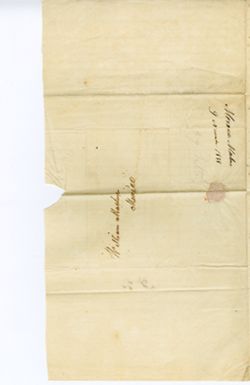 Maclure, Alexander, New Harmony to William Maclure, Mexico, 1838 Nov. 9