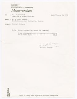 Hearings - Committee Prints 1973-1974, 1975