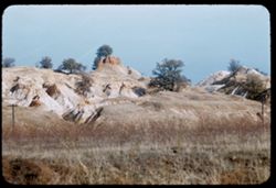 Clay formations near Michigan Bar near Sacramento-Amador county line