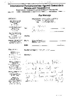 Arms Embargo - Legislation - Letters Received, Jun 9-13 1994