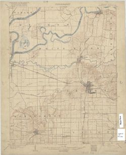Indiana-Illinois Princeton quadrangle [1918 reprint without vegetation]