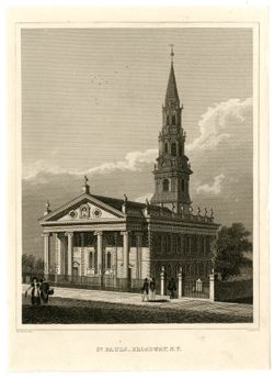 St. Paul's Church on Broadway in New York