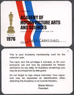 Academy of Motion Picture Arts and Sciences.