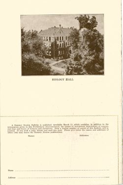 "Indiana University Summer Session Preliminary Announcement 1924" vol. XI, no. 12