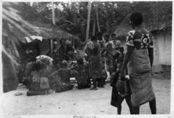 Sopah, ex-speaker of Sweke, lying in state