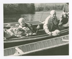 Roy Howard and Charlie Hicks fishing