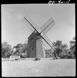 Distant shots of Dutch mill