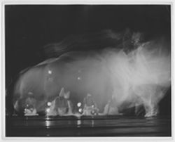Abstract photograph of dancers