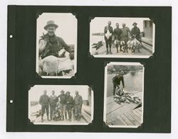 Roy W. Howard and friends hunting photograph