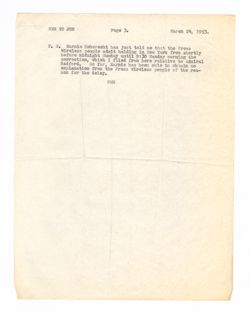 24 March 1953: To: Jack R. Howard. From: Roy W. Howard.