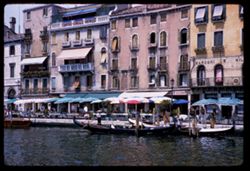Grand Canal near Rialto bridge Venice