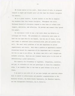 "Speech - Presentation, Norvelle, Lee," April 5, 1963