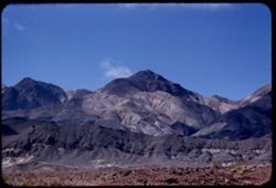 Black Mtns. from east along road near Ryan in Death Valley