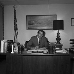 Loren Bussert, SPEA assistant professor and South Bend police chief, 1970s