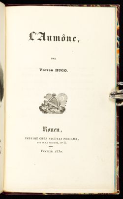 1847 Jul 28.Hugo, Victor Marie, comte, 1802-1885, novelist. To Jean Pons Guillaume Viennet. Solicits aid for "M. Pommier, ancien rédacteur d’un journal de Lyon." A.L.S.