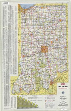 1977 Indiana state highway system
