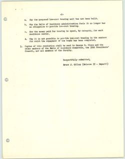 R-76 Resolution Concerning Low-Cost Housing, 28 March 1968