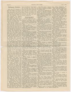Indiana Iota Items, 1931