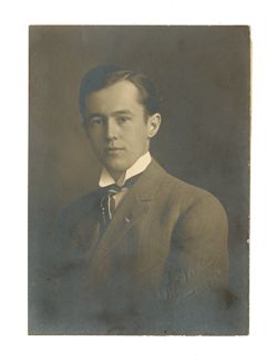 Portrait of young Roy Howard