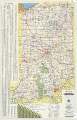 1971-72 Indiana state highway system