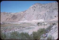Horseshoe bend of Humboldt river  Elko county Nevada