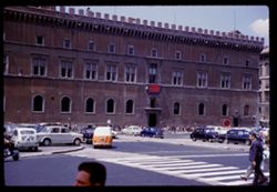 Mussolini's balcony  Piazza Venezia Rome