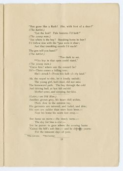 Three short poems: Tamar's Curse, The Cry of the Child-Angel and "Wild Oats,"1912